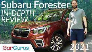 2021 Subaru Forester Review Subarus Goldilocks  CarGurus [upl. by Nnylaf]