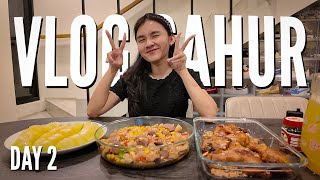 SAHUR DAY 2 WIM LIMSTEM WIM DOMT JUDGM  VLOG SAHUR RAMADHAN DAY 2 [upl. by Birdie]