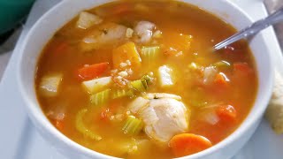 How to make CALDO DE POLLO CON ARROZ  MEXICAN STYLE CHICKEN SOUP WITH RICE ❤ [upl. by Grimbald101]