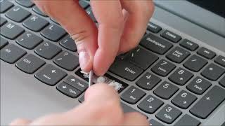 How To Fix Replace Large Keyboard Key  Lenovo Ideapad [upl. by Hurff747]