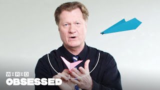 How This Guy Folds and Flies World Record Paper Airplanes  WIRED [upl. by Syverson]