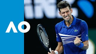 Novak Djokovic vs Daniil Medvedev  Australian Open 2019 R4 [upl. by Cameron]