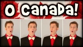 O Canada Canadian Anthem  Trudbol Barbershop Quartet [upl. by Phyllida]