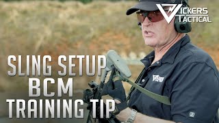 BCM Training Tip  Sling Setup [upl. by Alaekim]