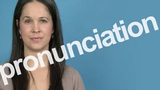 How to Pronounce PRONUNCIATION in American English [upl. by Meeka]