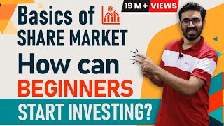 Stock Market For Beginners  How can Beginners Start Investing in Share Market  Hindi [upl. by Leduar]