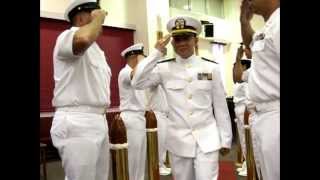 Senior Chief becomes Chief Warrant Officer [upl. by Bendicta972]