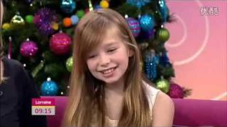 Connie Talbot Recent Interview  Lorraine  Young Voices [upl. by Spalding]