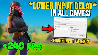 How to Drastically Lower Input Delay in All Games Data Queue Size Method [upl. by Nalorac]