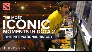 The Most ICONIC Moments in The International History Dota 2 [upl. by Nina]