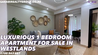 1 BEDROOM APARTMENT FOR SALE IN WESTLANDS  NAIROBI KENYA [upl. by Mehcanem608]