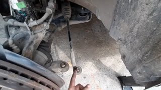 VOLKSWAGEN SUSPENSION  TRACK ROD AND TIE ROD ENDS  CHANGE  HOW TO [upl. by Flora]