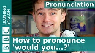 Pronunciation How to pronounce would you [upl. by Lavena]