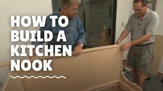 How to Build a Kitchen Nook [upl. by Jegar522]