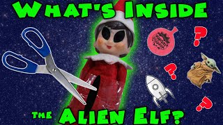 Whats Inside The Alien Elf On The Shelf [upl. by Aralk575]