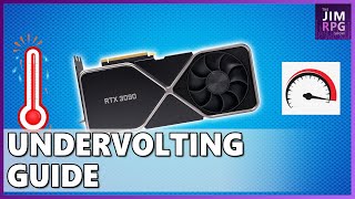 Undervolting and Underclocking GPU Guide MSI Afterburner [upl. by Aubarta]