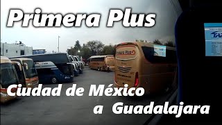 Primera Plus viaje en autobús Ciudad de México Central de Autobuses del Norte a Guadalajara  2018 [upl. by Anaj692]