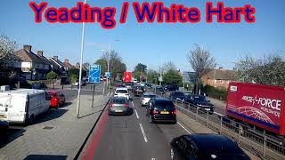 FULL ROUTE VISUAL  London Bus Route 140  Heathrow Central to Harrow Weald  VWH2230 LK66DWJ [upl. by Mcfadden]