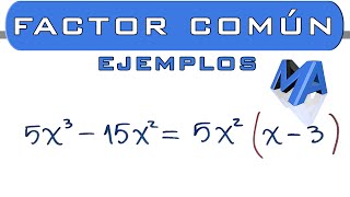 Factor comun metodo 2  Ejemplos [upl. by Kosse]