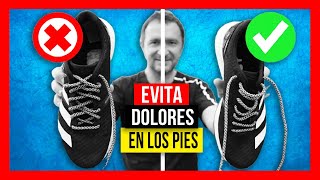 CÓMO ATAR LOS CORDONES de las zapatillas PARA CORRER [upl. by Rusel]