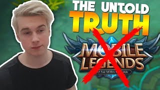 Why I Quit Playing Mobile Legends [upl. by Daffy]