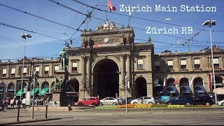 Zurich Main Station  Zürich HB [upl. by Rosio]