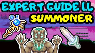 TERRARIA EXPERT SUMMONER PROGRESSION GUIDE 10 Terraria Expert Moonlord Guide Lunar Event guide [upl. by Suolevram659]