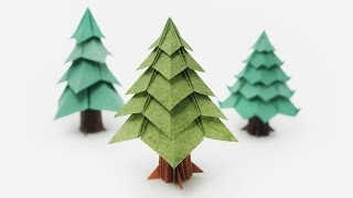 Origami Christmas Tree Jo Nakashima [upl. by Durham463]