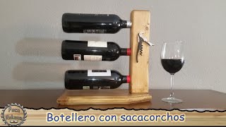 Botellero de madera para vinos [upl. by Aneertak799]