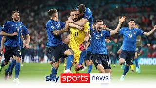 Italy beat England on penalties to win Euro 2020 [upl. by Reginnej994]