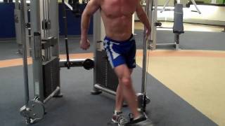 How To Hip Adduction LF Cable [upl. by Kahle834]