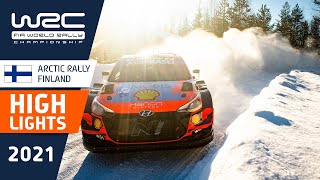 Event Highlights Clip  REVIEW  WRC Arctic Rally Finland 2021 [upl. by Stultz]