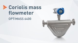 OPTIMASS 6400 – Coriolis mass flowmeter for the process industry  KROHNE [upl. by Omura148]