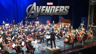 The Avengers Theme Symphony Orchestra LIVE [upl. by Vincent860]