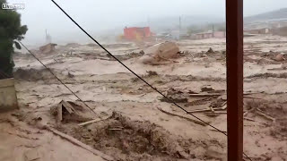 Más impactante registro del aluvión en El Salado III Región Chile 25 de marzo de 2015 [upl. by Ericha]