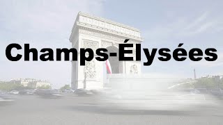 How to Say Champs Élysées CORRECTLY amp WHY French Pronunciation [upl. by Oiramel117]