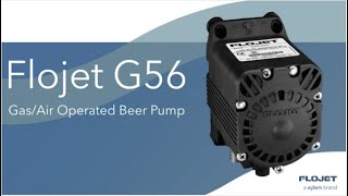 FLOJET G56 pump from XYLEM  Avani Solutions [upl. by Fatima50]