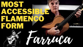 Flamenco Guitar Lesson  How to Play Farruca  in 2 Keys and Sabicas Falseta [upl. by Nanyt]