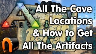 Ark Cave Locations amp How To Get All The Artifacts [upl. by Any]