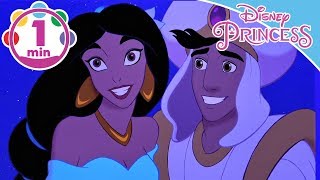 Aladdin  A Whole New World Song  Jasmine And Aladdin  Disney Princess [upl. by Creath]