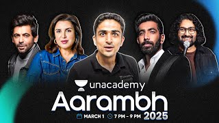 UNLIMITED EDUCATION 4499Year 🗿🔥  Unacademy Aarambh 2025 [upl. by Asek]