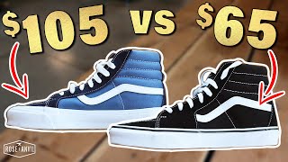 The Boutique ONLY Vans  Vans Vault vs Regular Vans [upl. by Nore]