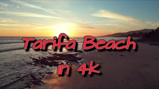 Tarifa Beach Drone Footage 4K [upl. by Ashti981]