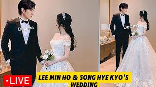 LEE MIN HO AND SONG HYE KYOS OFFICIALLY GOT MARRIED CONGRATULATIONS [upl. by Bergeman849]