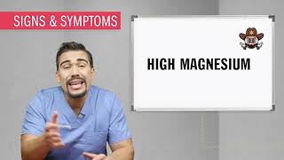 Electrolyte Imbalances  Hypermagnesemia High Magnesium [upl. by Marja]