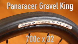 Panaracer Gravel King 700 x 32C Slick Tubeless Tire Overview [upl. by Otsedom160]