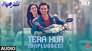 Full Audio TERA HUA UNPLUGGED  Loveyatri  Atif Aslam  Aayush Sharma  Warina Hussain [upl. by Healey]