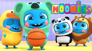 😋 If you are happy 😱 Learn the emotions 😭 Educational song by The Moonies  Family Nursery Rhymes [upl. by Volin]