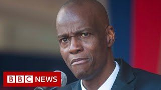 Haiti President Jovenel Moïse killed in attack at his home  BBC News [upl. by Halsey]