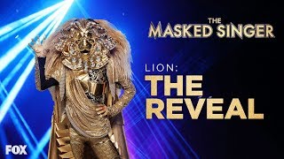 The Lion Is Revealed  Season 1 Ep 8  THE MASKED SINGER [upl. by Yelyah]